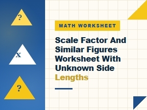 Solving for the Scale Factor with Missing Side Lengths